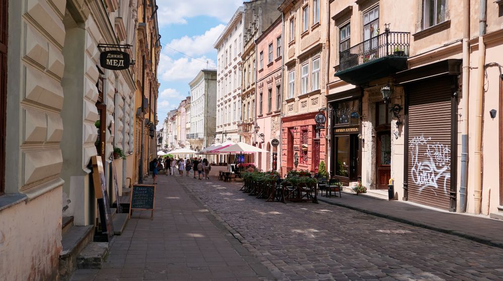 Stara mestna Ljubljana, bližina trgovine Dolcevira
